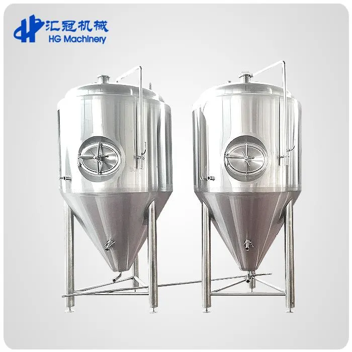 Beer Fermentation Tank With Cooling Jacket 20bbl