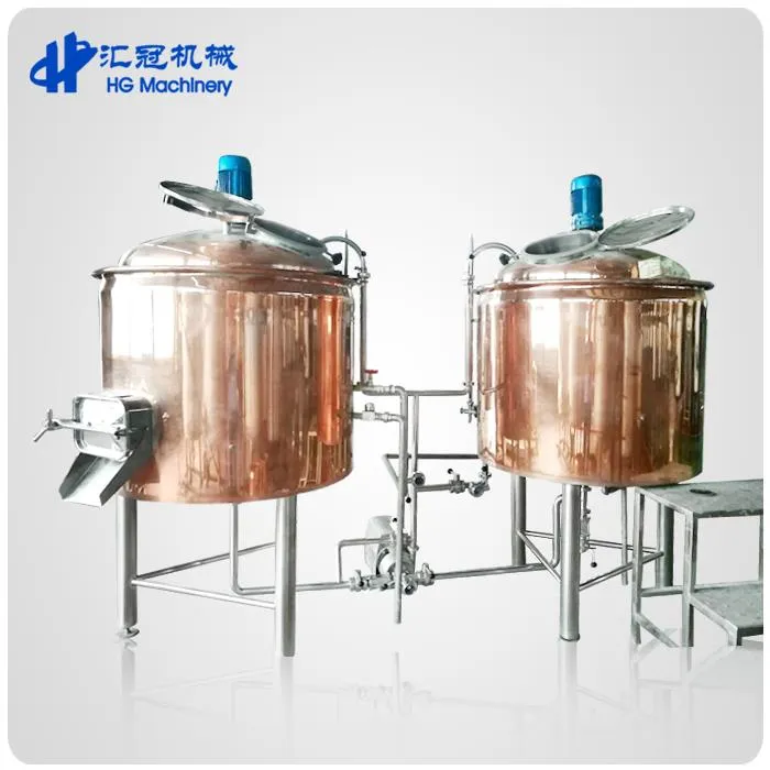 Red Copper/Stainless Steel Draft Beer Maker Machine For Sale