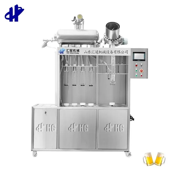 High Quality Semi- Auto Beer Bottling Filling Equipment Production Line