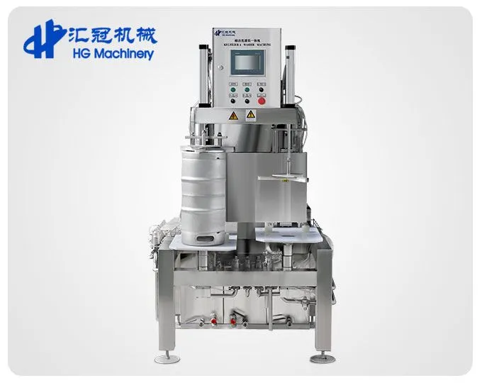 Keg Filling And Washing Machine