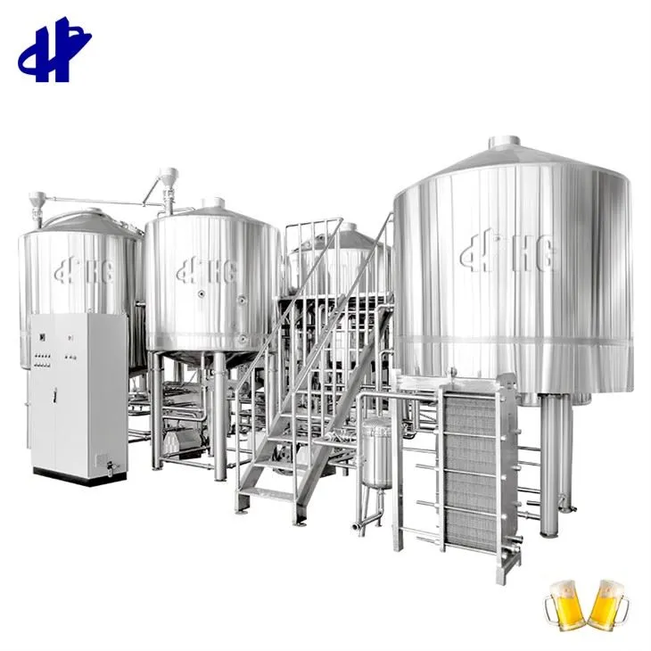 2000L 3 Vessel Beer Brewing Equipment